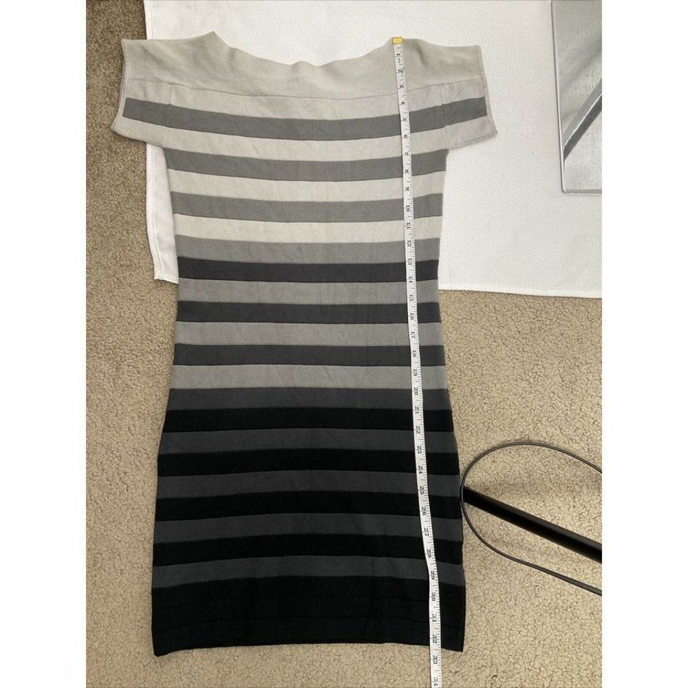 FRENCH Connection US8 UK12 Striped Short Sleeved B - Picture 6 of 10